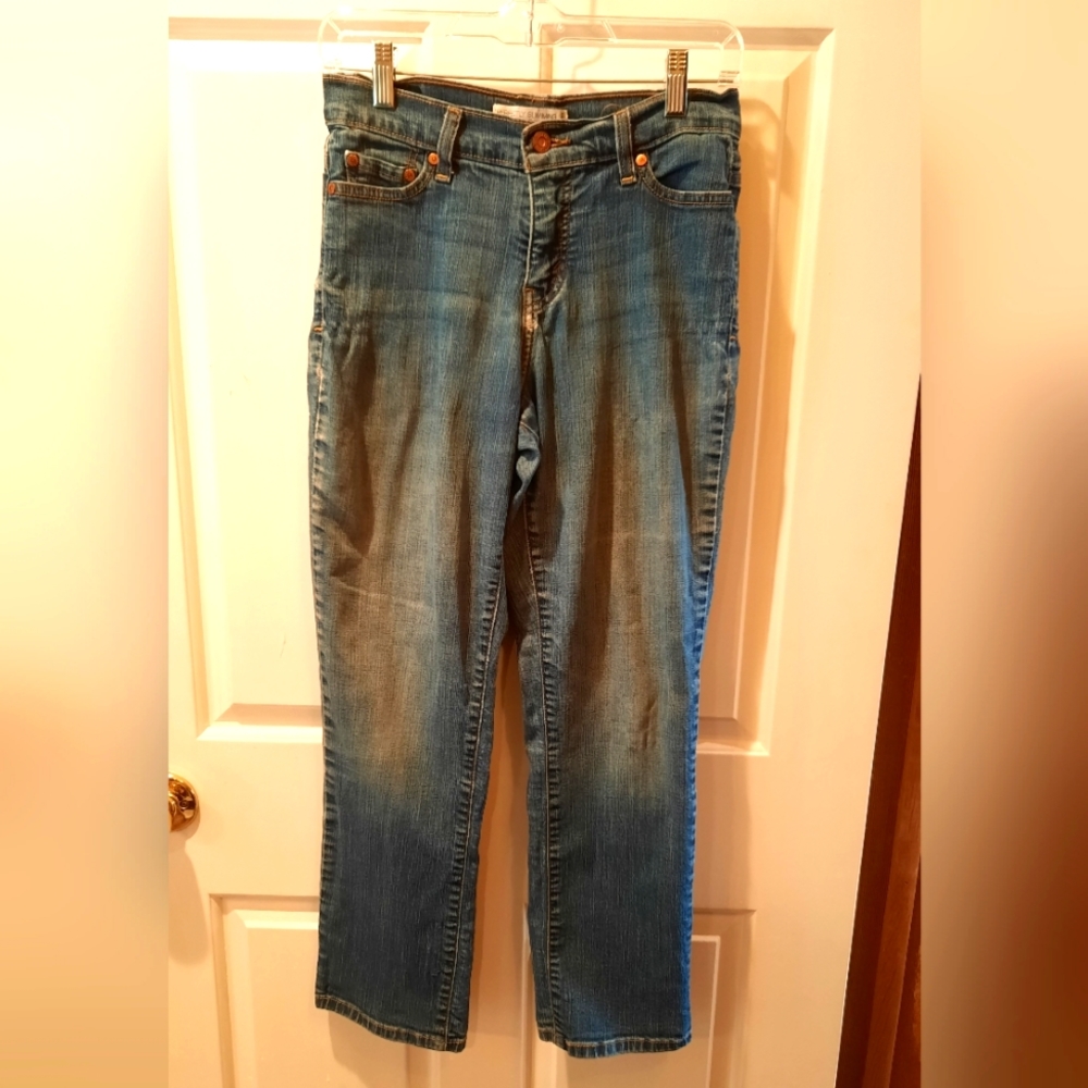 Levi's 512 Perfectly Sliming Straight Jeans size 8
